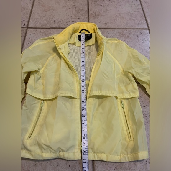 Vintage Eddie Bauer Expedition Outfitter Women's Yellow Windbreaker Size S - Picture 8 of 8